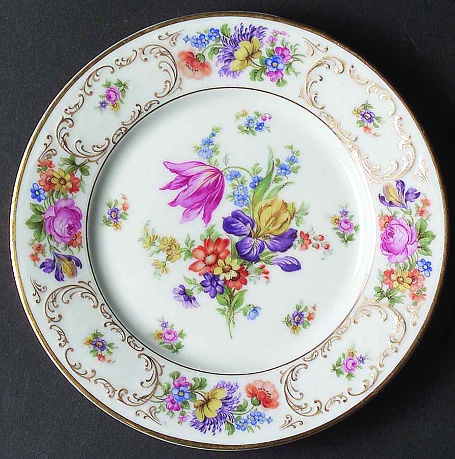 Dresden Bread & Butter Plate by Tirschenreuth-1