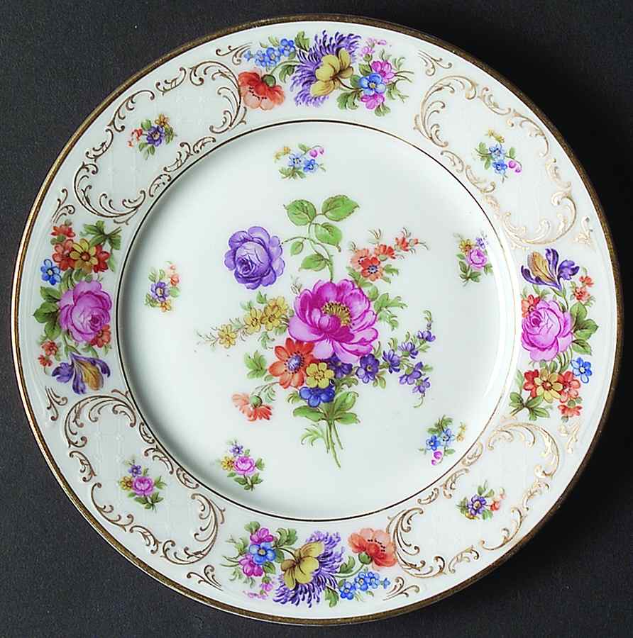 Dresden Bread & Butter Plate by Tirschenreuth-1