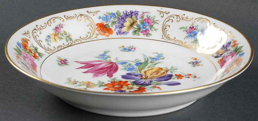 Dresden Coupe Soup Bowl by Tirschenreuth-1