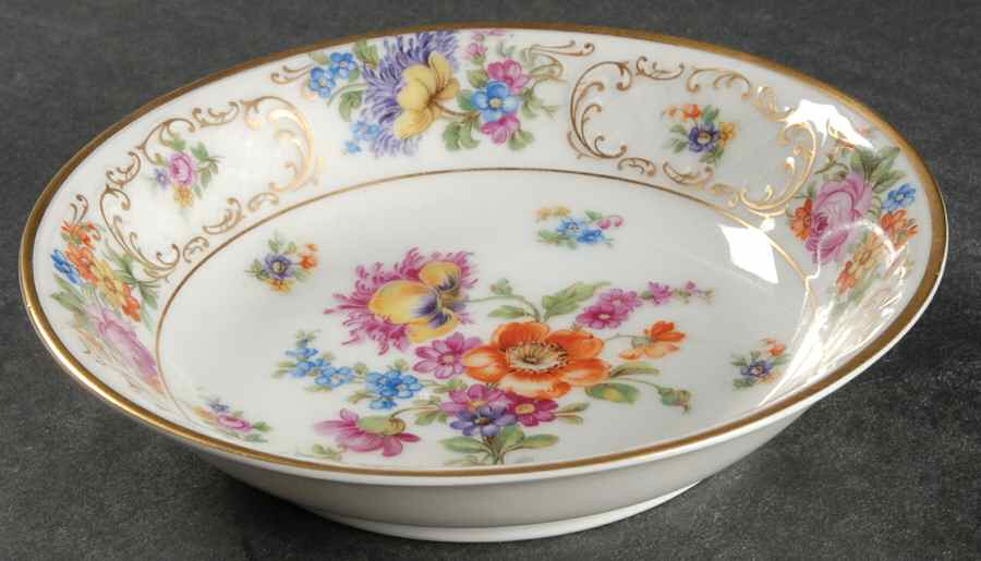 Dresden Fruit/Dessert (Sauce) Bowl by Tirschenreuth-1