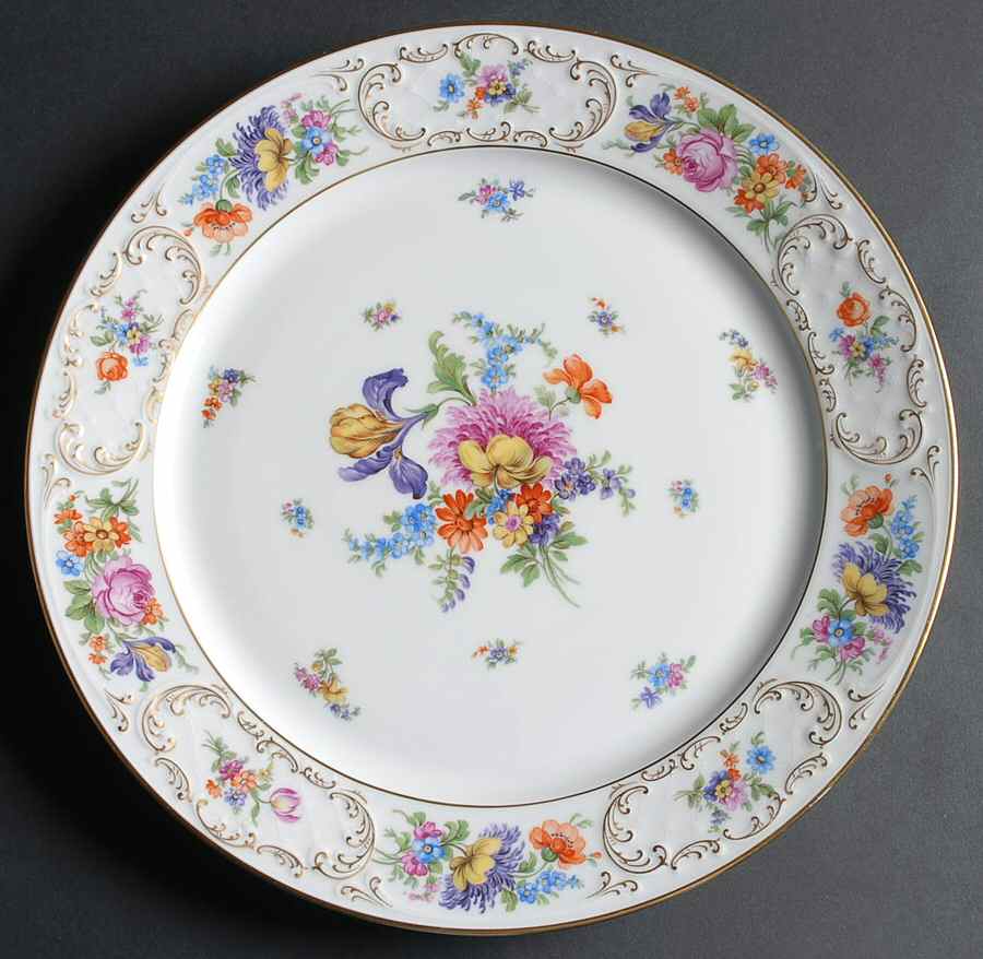 Dresden 14" Chop Plate (Round Platter) by Tirschenreuth-1
