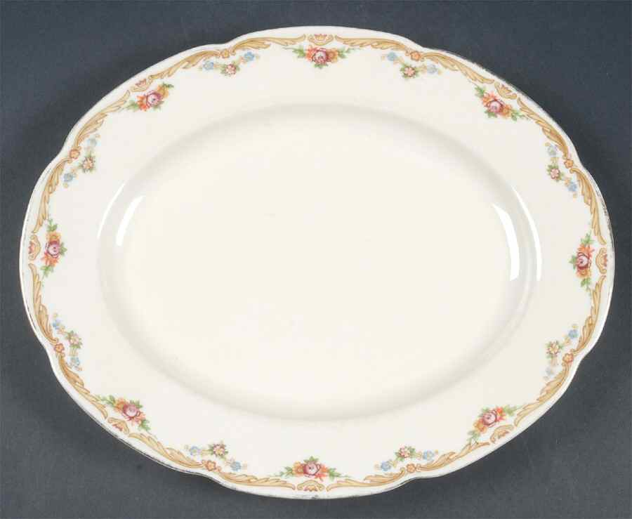 The Elgin 12" Oval Serving Platter by Tirschenreuth-1