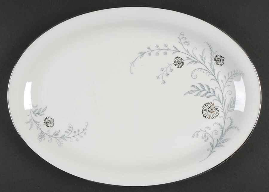 Enchanting 13" Oval Serving Platter by Tirschenreuth-1