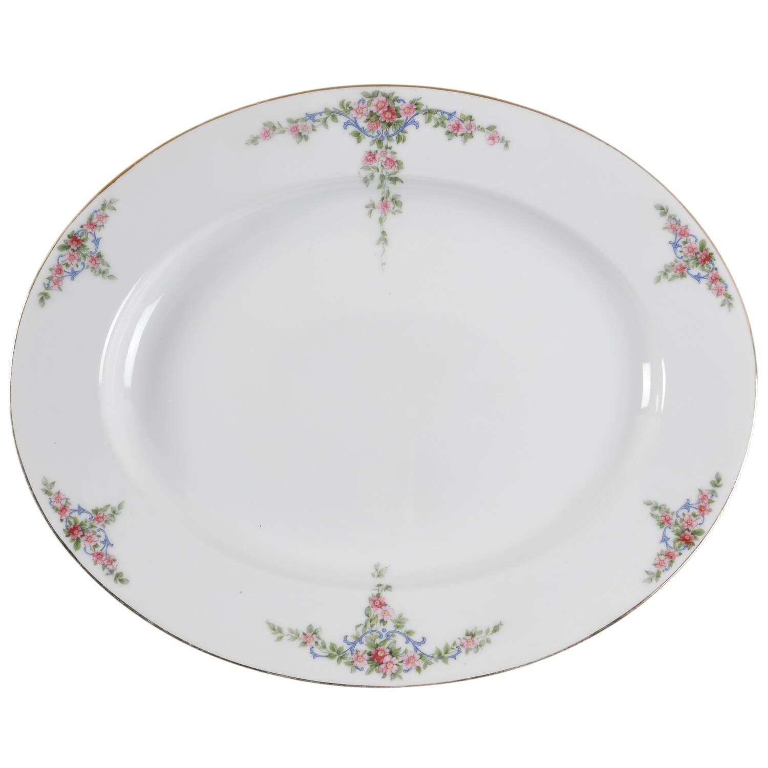 The Eton 14" Oval Serving Platter by Tirschenreuth-1