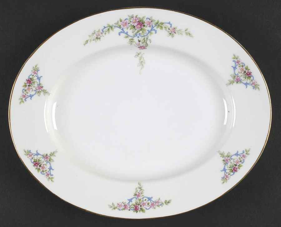 The Eton 10" Oval Serving Platter by Tirschenreuth-1
