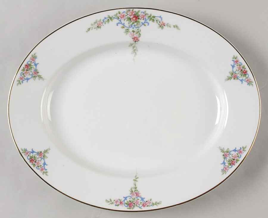 The Eton 11" Oval Serving Platter by Tirschenreuth-1
