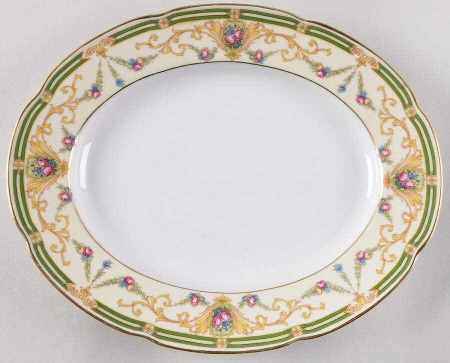 Euston 10" Oval Serving Platter by Tirschenreuth-1