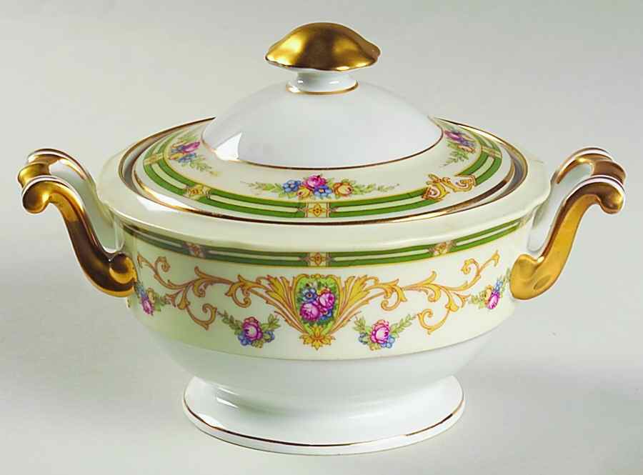 Euston Sugar Bowl & Lid by Tirschenreuth-1