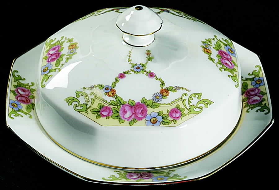 Fairmont Round Covered Butter by Tirschenreuth-1