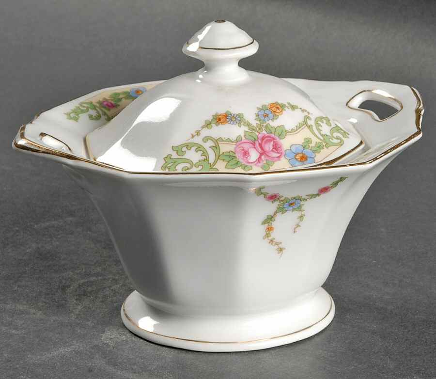 Fairmont Sugar Bowl & Lid by Tirschenreuth-1