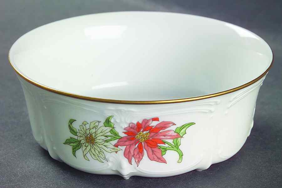 Festive Fruit/Cereal Bowl by Tirschenreuth-1