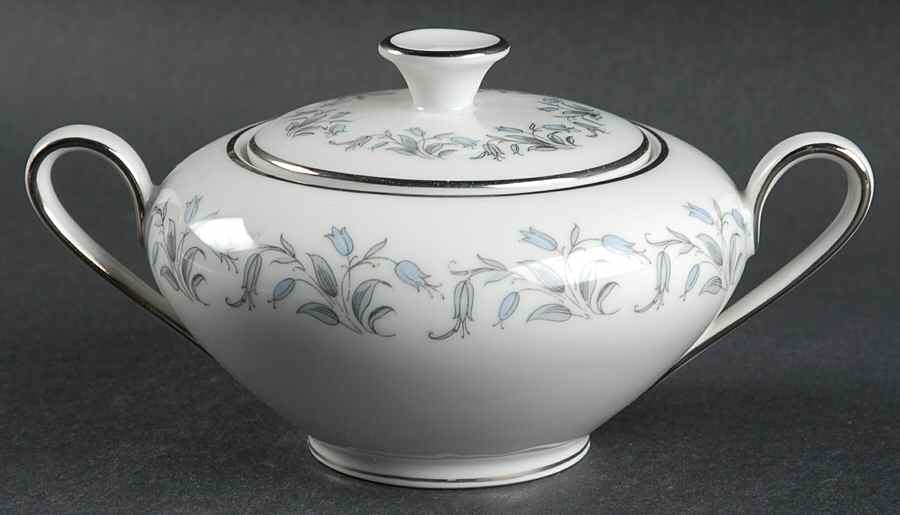 Flower Dance Sugar Bowl & Lid by Tirschenreuth-1