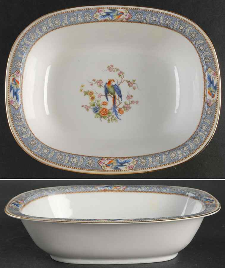 Florida 9" Oval Vegetable Bowl by Tirschenreuth-1
