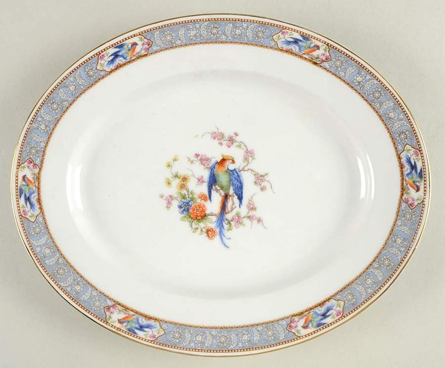 Florida 11" Oval Serving Platter by Tirschenreuth-1