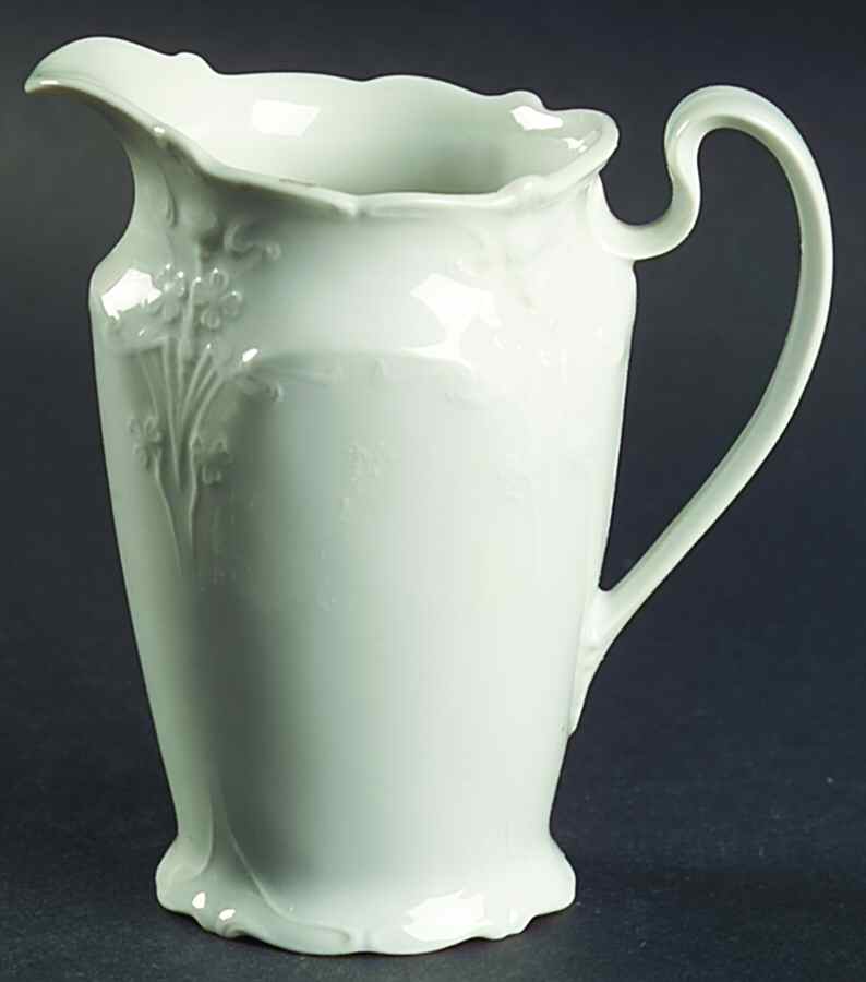 Fortuna White Creamer by Tirschenreuth-1