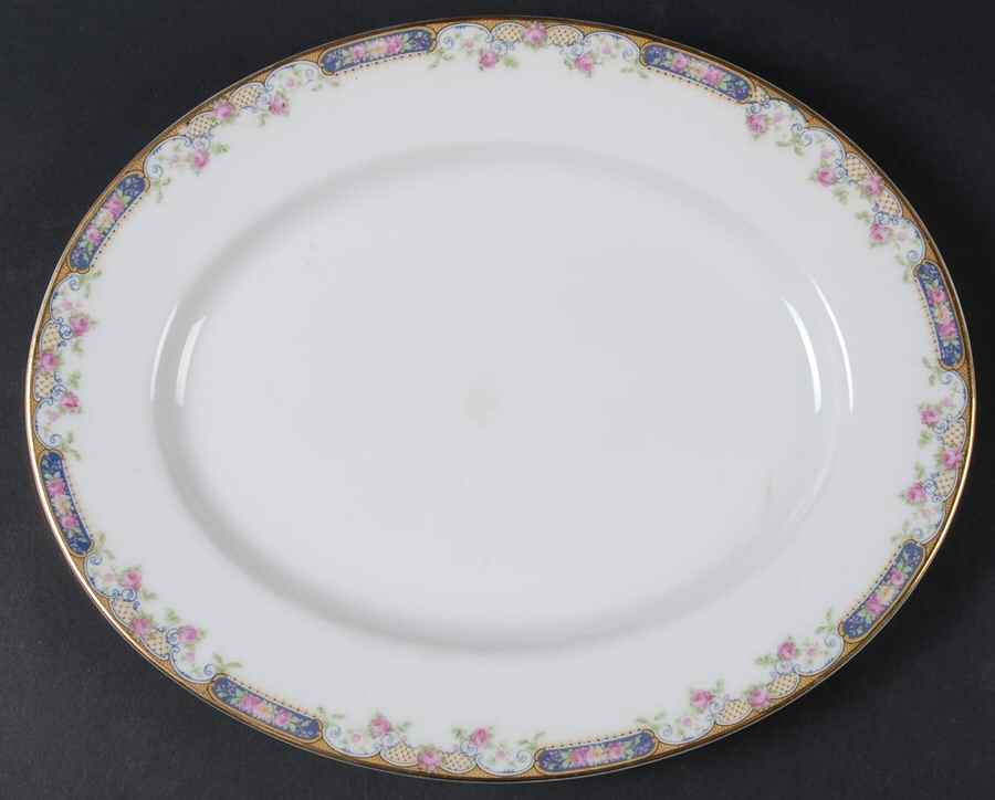 Franklin 11" Oval Serving Platter by Tirschenreuth-1