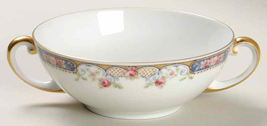 Franklin Flat Cream Soup Bowl by Tirschenreuth-1