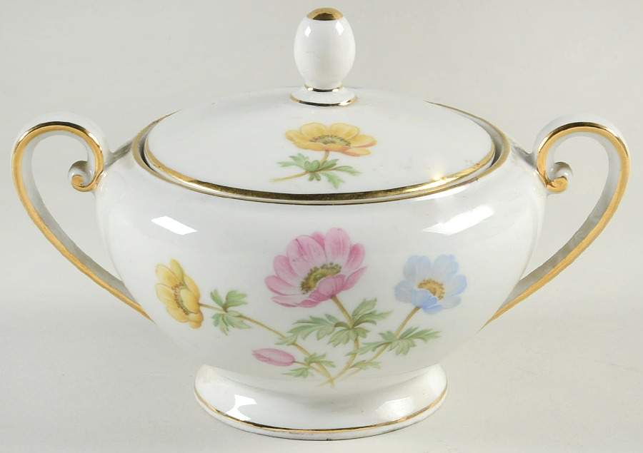 The Fragrance Sugar Bowl & Lid by Tirschenreuth-1