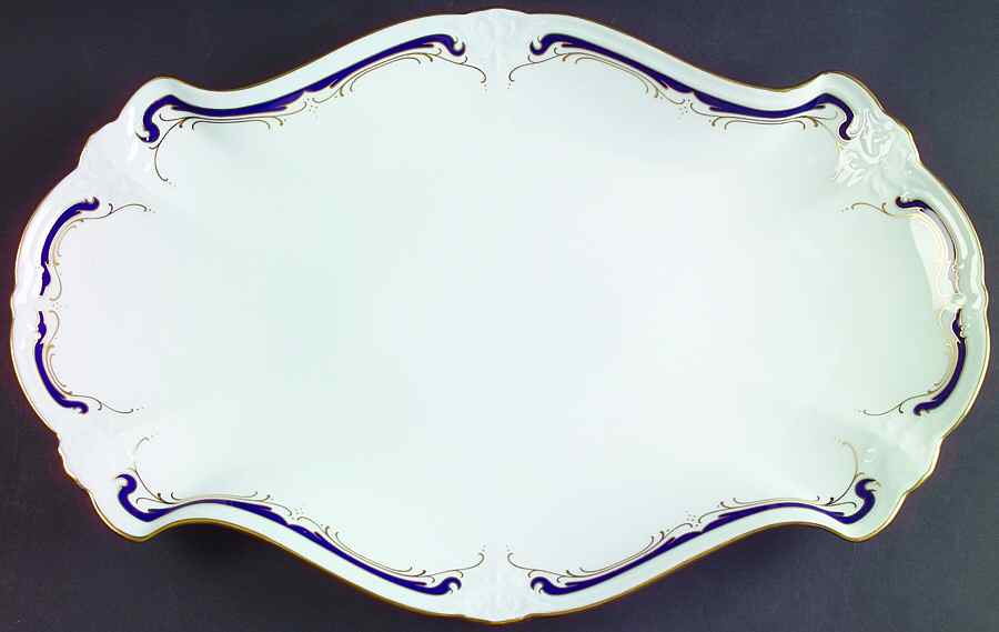 Gloriette 15" Oval Serving Platter by Tirschenreuth-1
