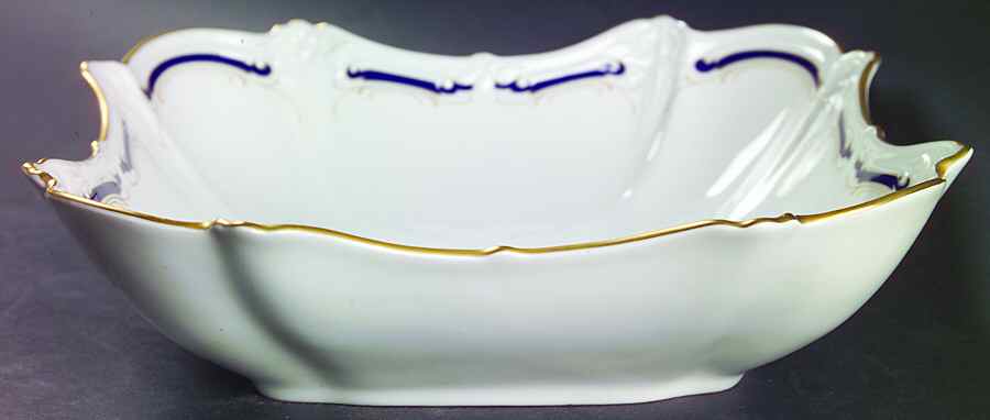 Gloriette 9" Square Vegetable Bowl by Tirschenreuth-1