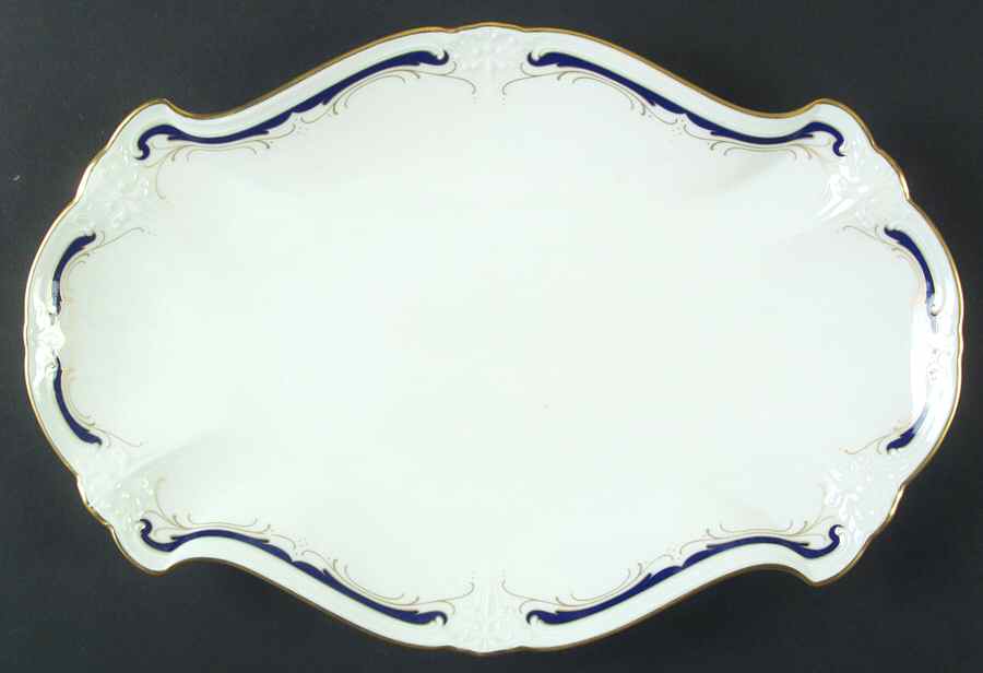 Gloriette 13" Oval Serving Platter by Tirschenreuth-1