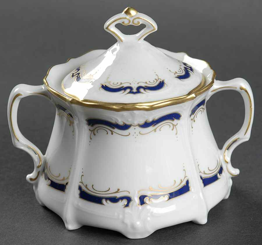 Gloriette Mini Sugar Bowl & Lid by Tirschenreuth-1