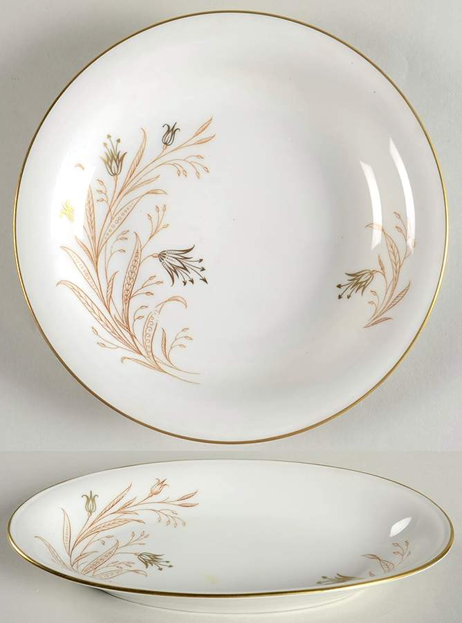 Golden Bell Coupe Soup Bowl by Tirschenreuth-1