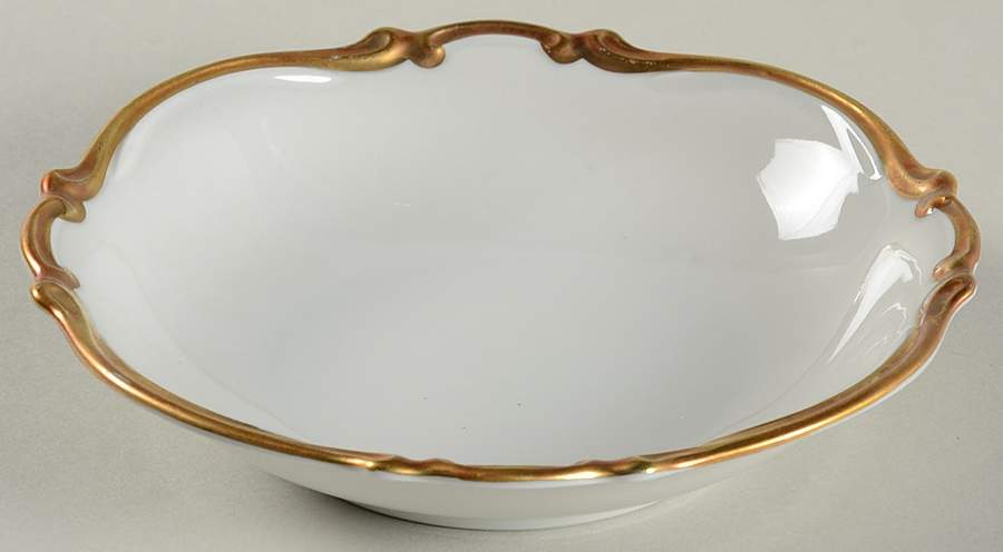 Golden Band Fruit/Dessert (Sauce) Bowl by Tirschenreuth-1