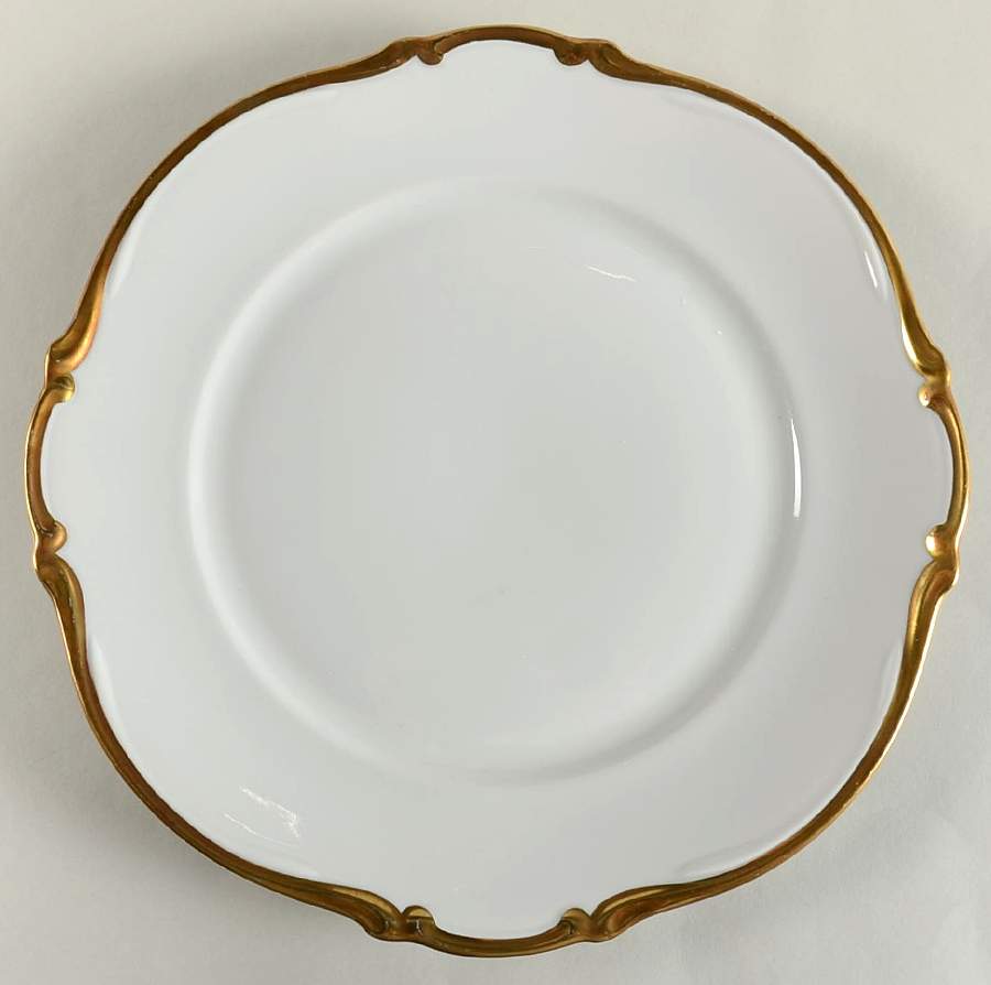 Golden Band Dinner Plate by Tirschenreuth-1