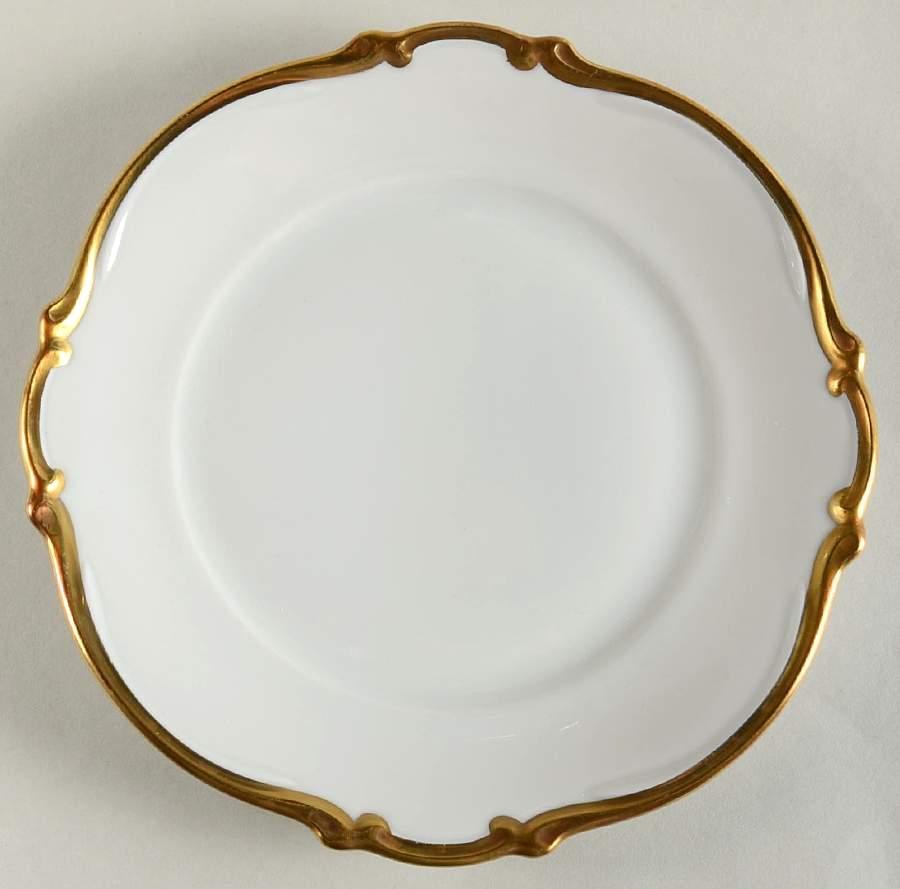 Golden Band Bread & Butter Plate by Tirschenreuth-1