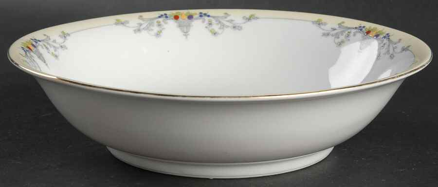 Golden West 9" Round Vegetable Bowl by Tirschenreuth-1