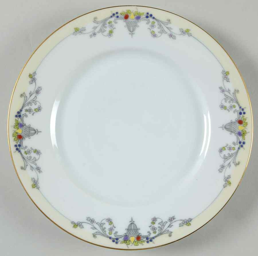 Golden West Salad Plate by Tirschenreuth-1