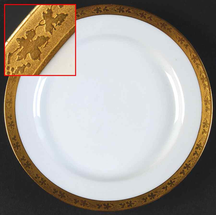 Grape Vine Bread & Butter Plate by Tirschenreuth-1