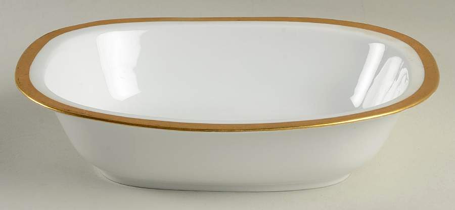 Grape Vine 9" Oval Vegetable Bowl by Tirschenreuth-1