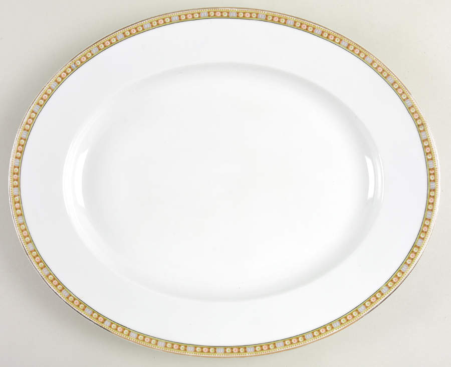 Granville 16" Oval Serving Platter by Tirschenreuth-1