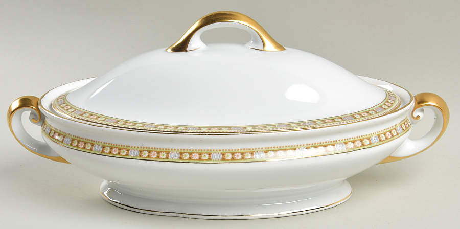 Granville Oval Covered Vegetable by Tirschenreuth-1