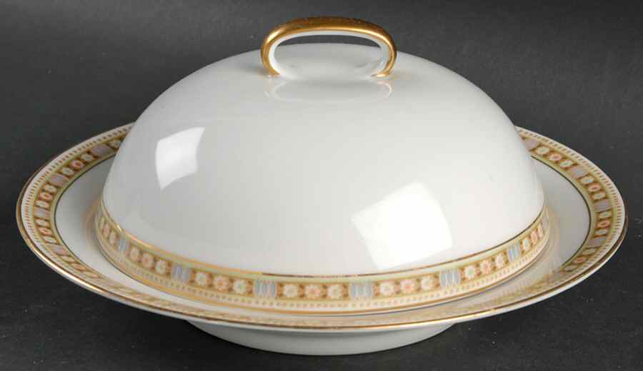 Granville Round Covered Butter by Tirschenreuth-1