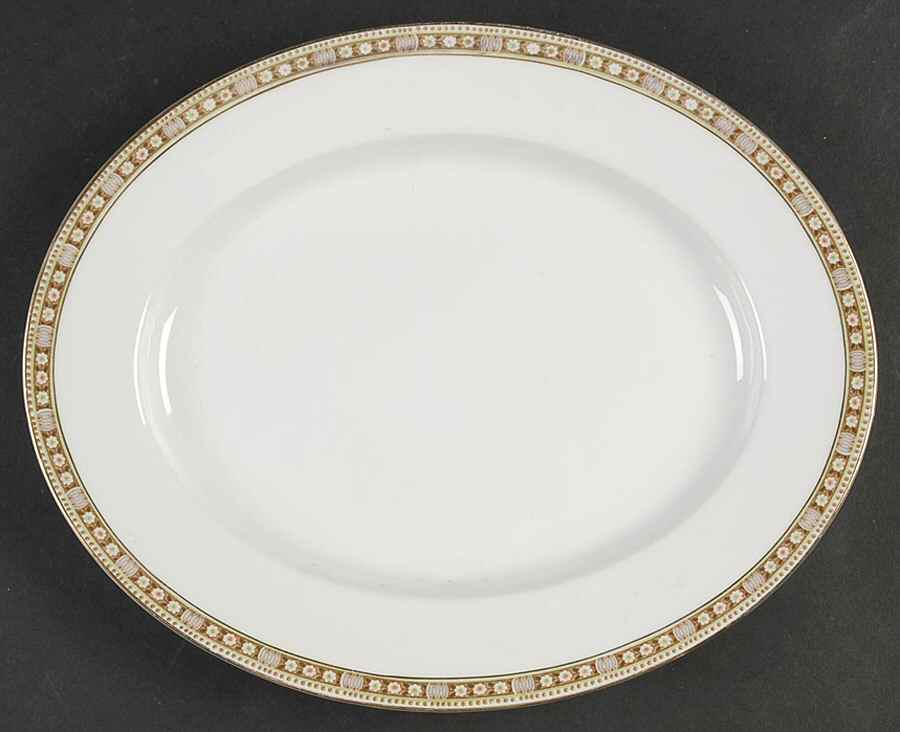 Granville 12" Oval Serving Platter by Tirschenreuth-1