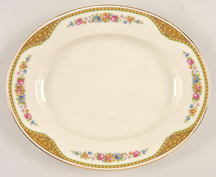 The Grimsby 10" Oval Serving Platter by Tirschenreuth-1