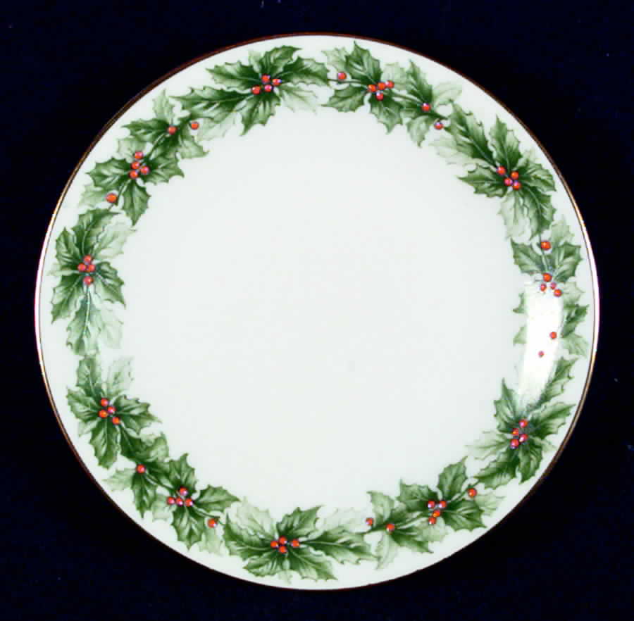 Holly Bread & Butter Plate by Tirschenreuth-1