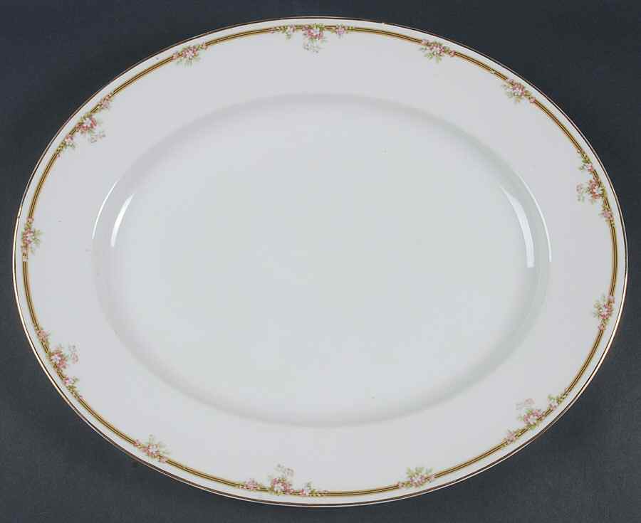 Kingston 16" Oval Serving Platter by Tirschenreuth-1