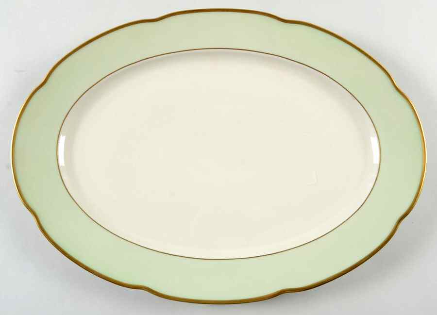 Lakewood 15" Oval Serving Platter by Tirschenreuth-1
