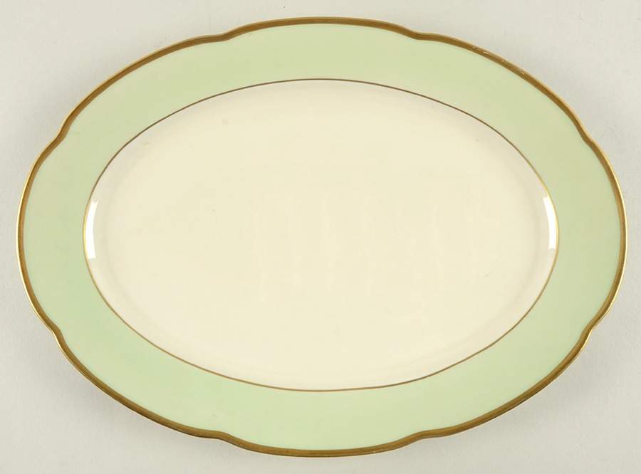 Lakewood 13" Oval Serving Platter by Tirschenreuth-1