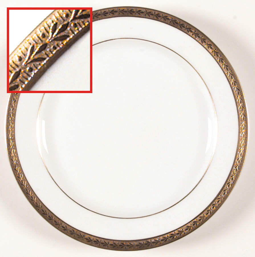 Laurel Salad Plate by Tirschenreuth-1