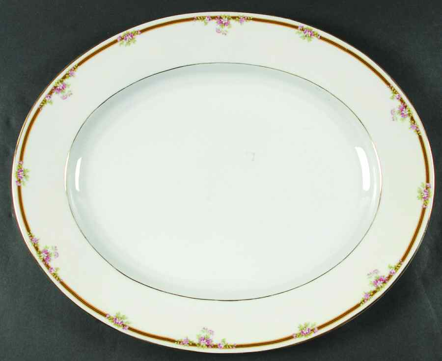 Madison 16" Oval Serving Platter by Tirschenreuth-1
