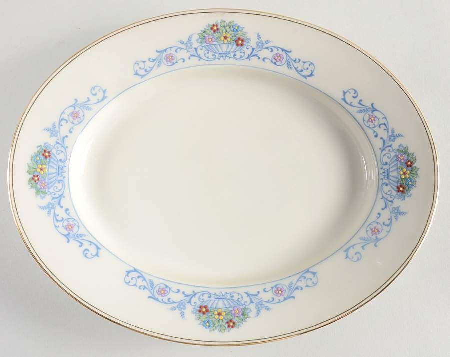 The Malvern 10" Oval Serving Platter by Tirschenreuth-1