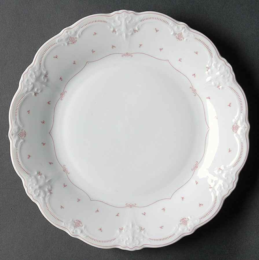 Marie Rouge Salad Plate by Tirschenreuth-1