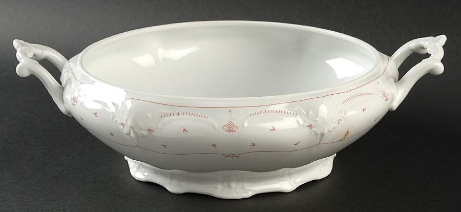 Marie Rouge Round Vegetable No Lid by Tirschenreuth-1