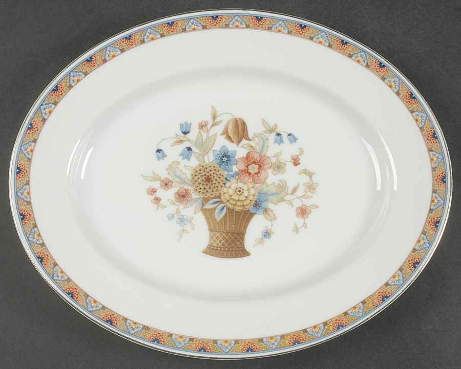 Melrose 11" Oval Serving Platter by Tirschenreuth-1