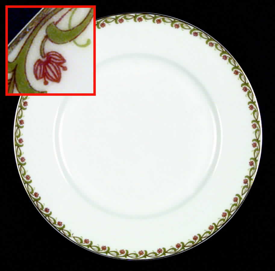 The Mettenburg Dinner Plate by Tirschenreuth-1